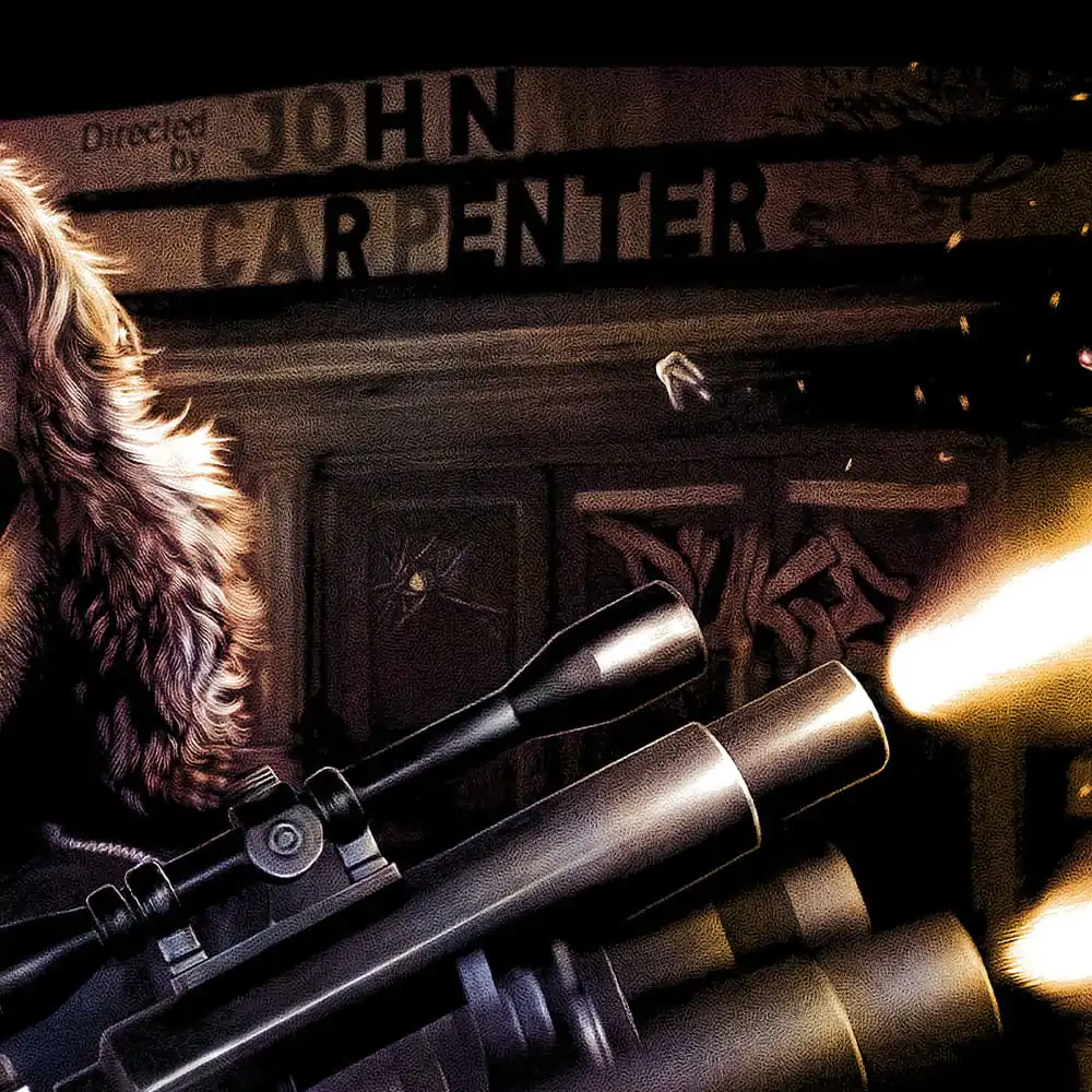 Escape from New York Art Print Snake Plissken 46 x 61 cm - neuramljena grafika fotografija proizvoda