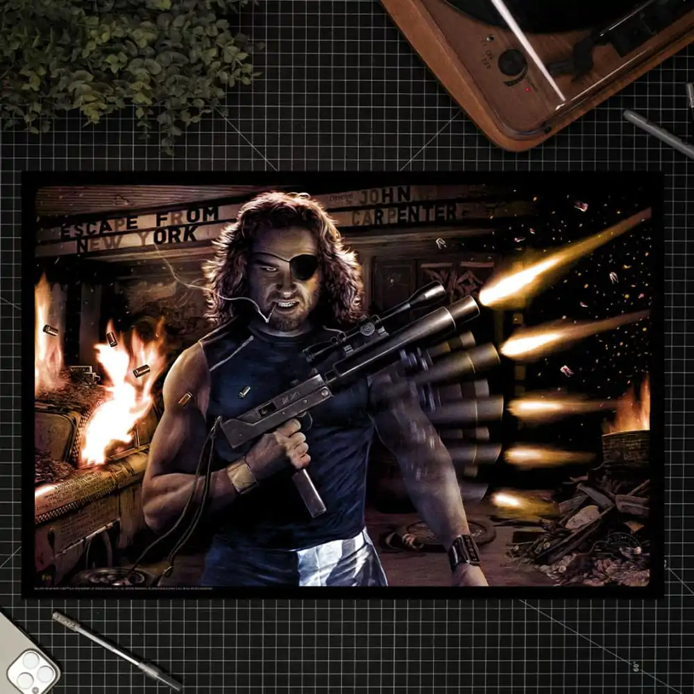 Escape from New York Art Print Snake Plissken 46 x 61 cm - neuramljena grafika fotografija proizvoda