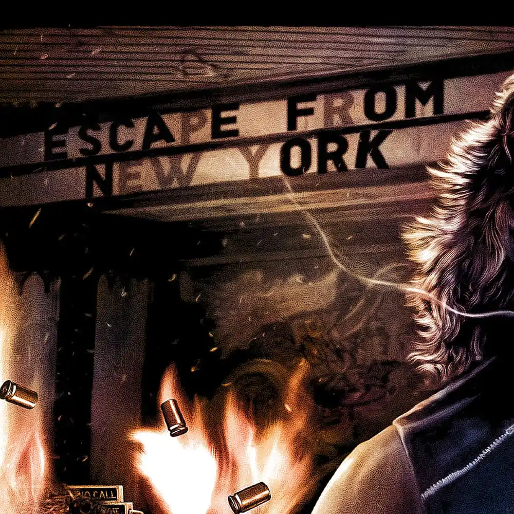Escape from New York Art Print Snake Plissken 46 x 61 cm - neuramljena grafika fotografija proizvoda