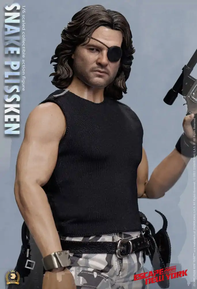 Akcijska figura serije Crown 1/6 Snake Plissken (Verzija sa skulptiranom kosom) 30 cm fotografija proizvoda