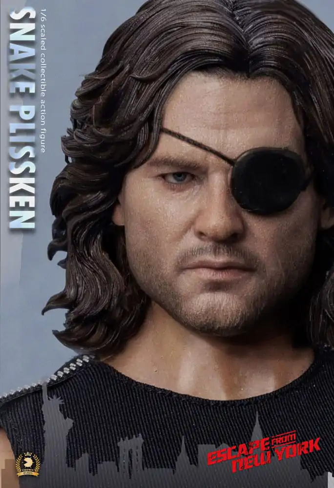 Akcijska figura serije Crown 1/6 Snake Plissken (Verzija sa skulptiranom kosom) 30 cm fotografija proizvoda