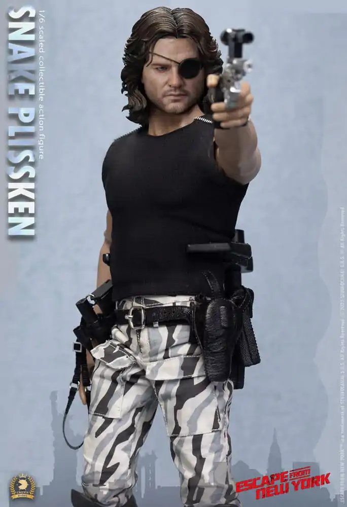Akcijska figura serije Crown 1/6 Snake Plissken (Verzija sa skulptiranom kosom) 30 cm fotografija proizvoda