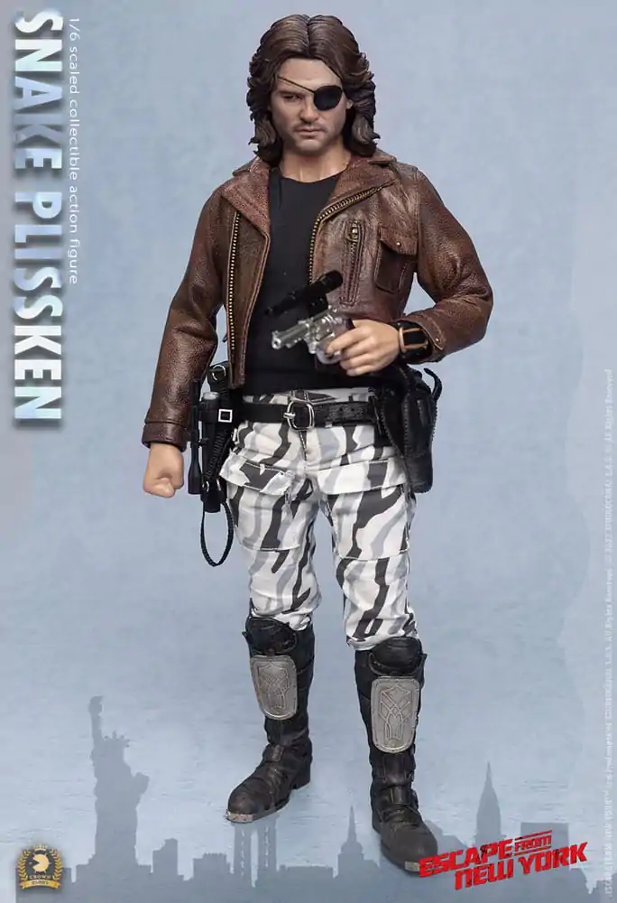 Akcijska figura serije Crown 1/6 Snake Plissken (Verzija sa skulptiranom kosom) 30 cm fotografija proizvoda