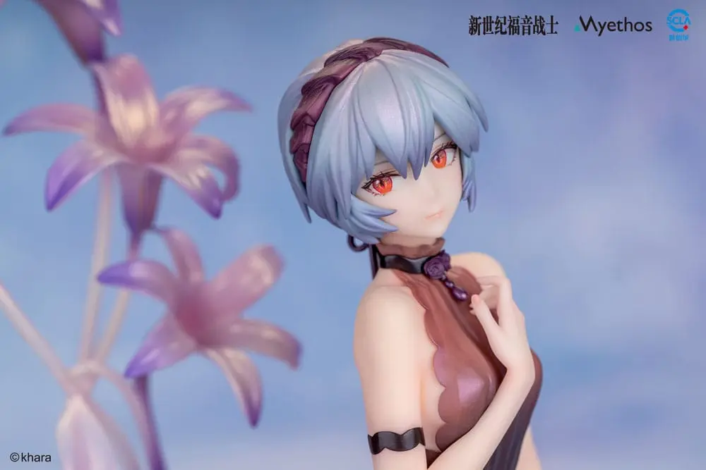 Evangelion PVC Kip 1/7 Rei Ayanami: Whisper of Flower Ver. 15 cm fotografija proizvoda