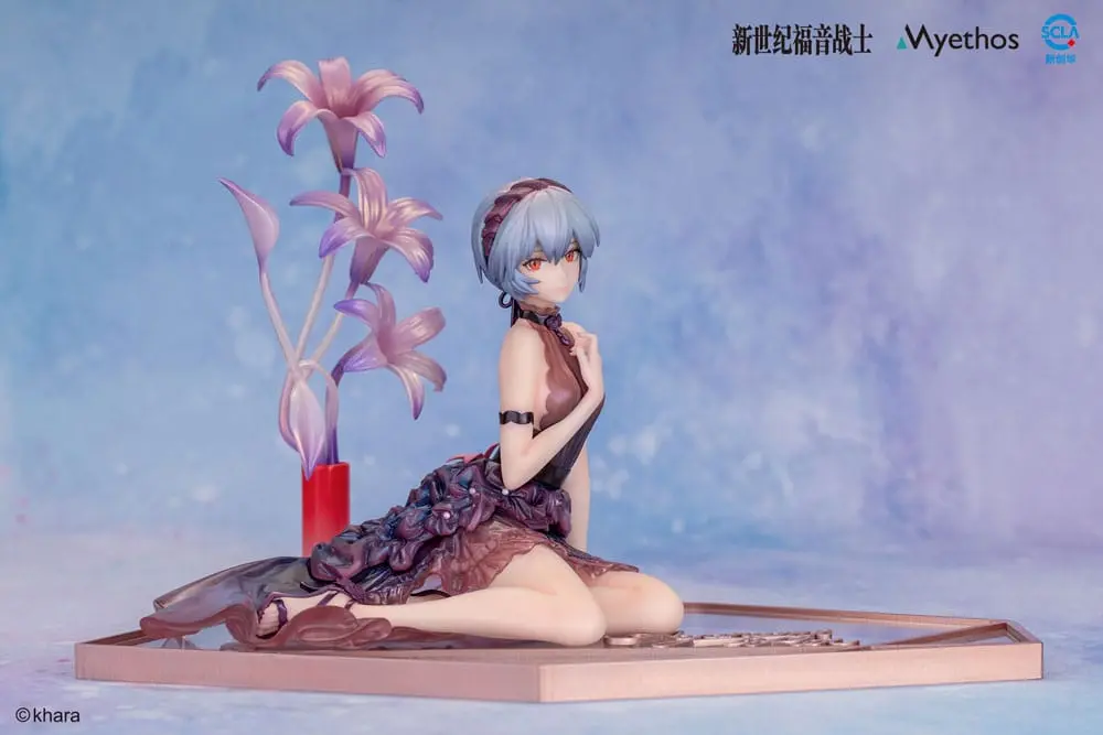 Evangelion PVC Kip 1/7 Rei Ayanami: Whisper of Flower Ver. 15 cm fotografija proizvoda