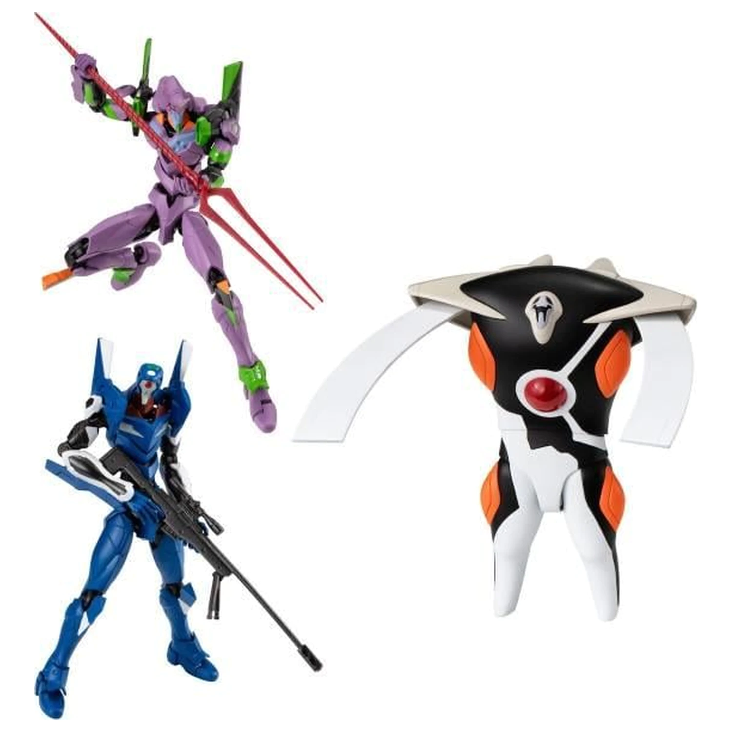 Evangelion 14th Angel Zeruel set od 3 figure 13cm fotografija proizvoda