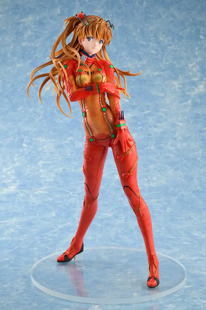 Evangelion 2.0 You Can (Not) Advance PVC Kip 1/4 Asuka Shikinami Langley Test Plugsuit Smile Ver. 40 cm fotografija proizvoda