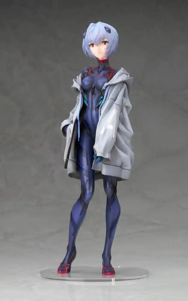 Evangelion: 3.0+1.0 Thrice Upon a Time PVC Kip 1/7 Tentative Name Rei Ayanami Millennials Illust Ver. 22 cm (re-run) fotografija proizvoda