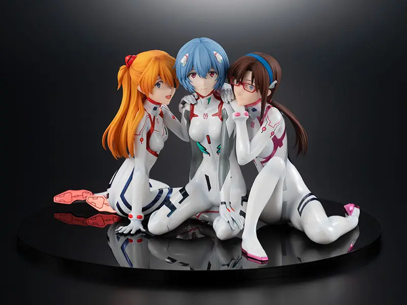 Evangelion: 3.0+1.0 Thrice Upon a Time PVC kip 1/8 Asuka/Rei/Mari: Newtype Cover Ver. fotografija proizvoda