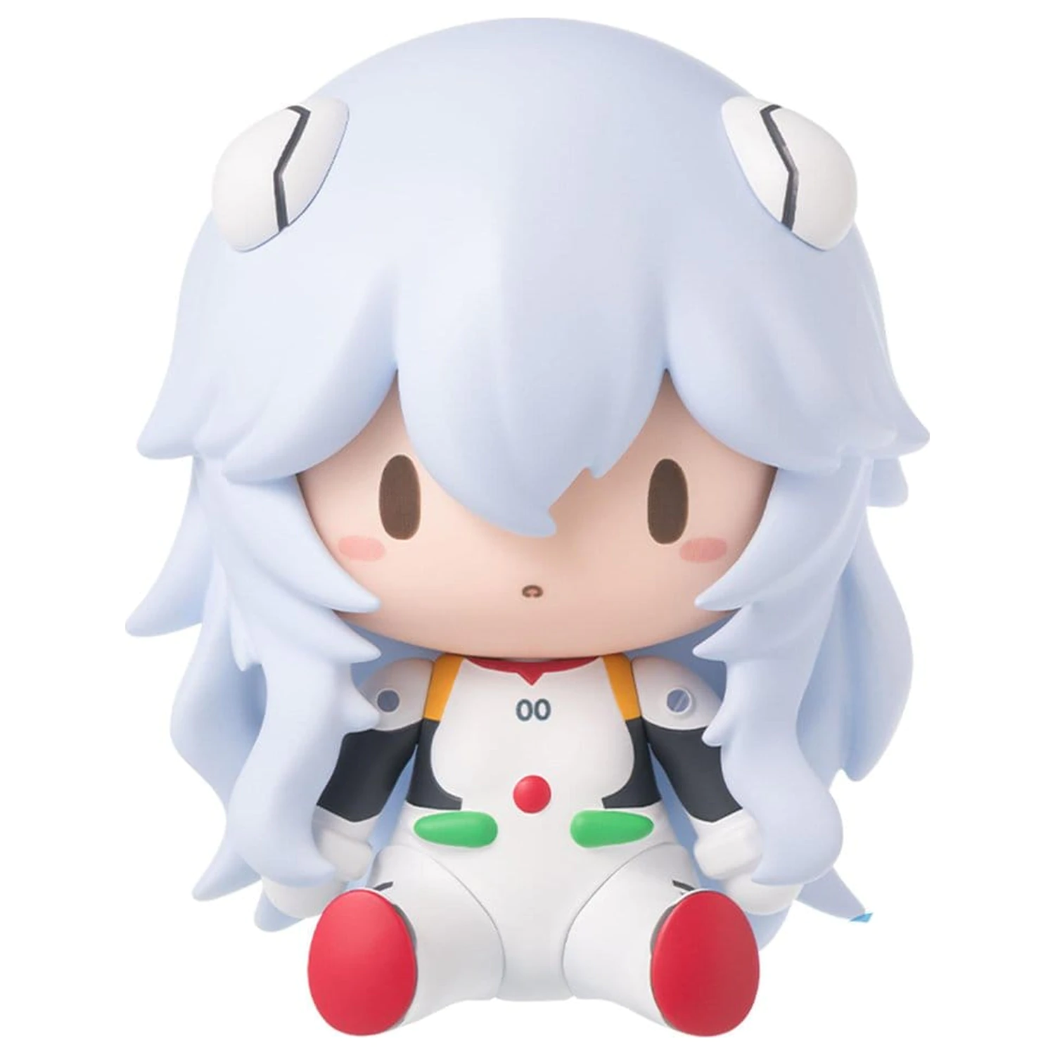 Evangelion: 3.0+1.0 Thrice Upon a Time Fuwa Petit Chibi figura Rei: Duga kosa 8 cm fotografija proizvoda
