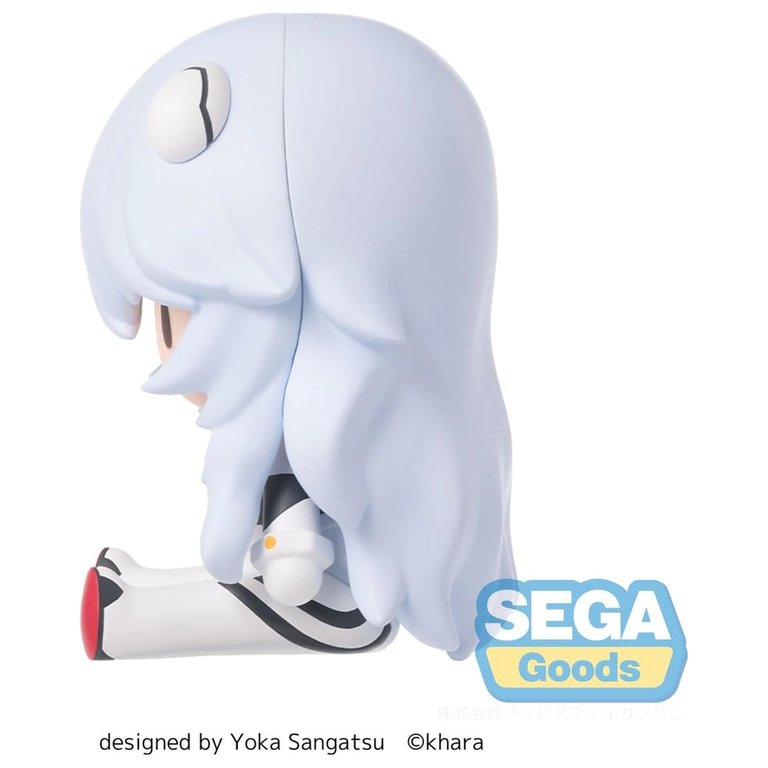 Evangelion: 3.0+1.0 Thrice Upon a Time Fuwa Petit Chibi figura Rei: Duga kosa 8 cm fotografija proizvoda