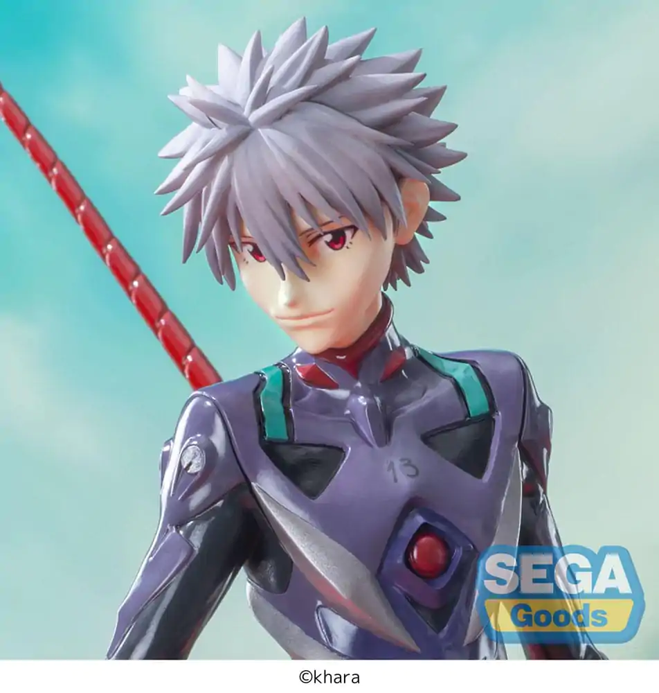 Evangelion: 3.0+1.0 Thrice Upon a Time Luminasta PVC Kipić Kaworu Nagisa x Spear of Longinus 21 cm fotografija proizvoda