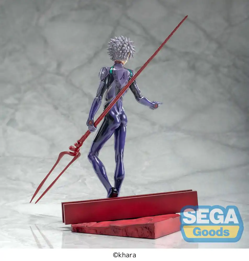 Evangelion: 3.0+1.0 Thrice Upon a Time Luminasta PVC Kipić Kaworu Nagisa x Spear of Longinus 21 cm fotografija proizvoda