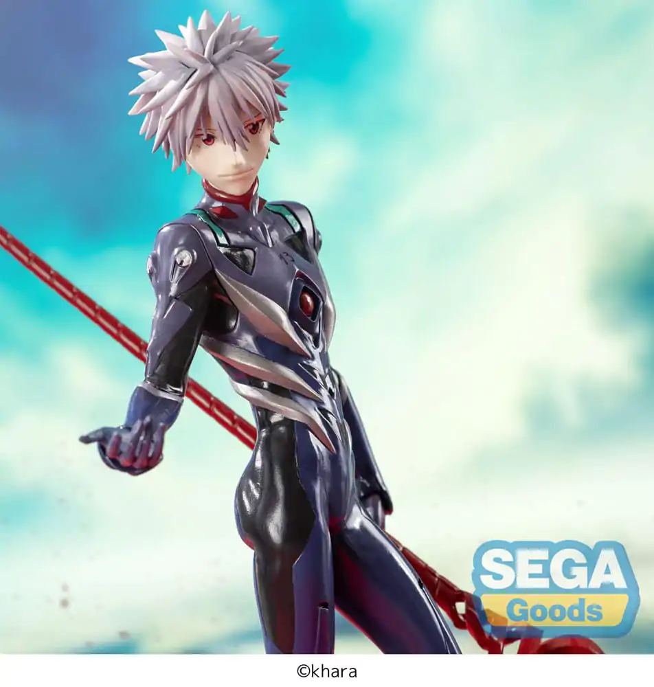 Evangelion: 3.0+1.0 Thrice Upon a Time Luminasta PVC Kipić Kaworu Nagisa x Spear of Longinus 21 cm fotografija proizvoda