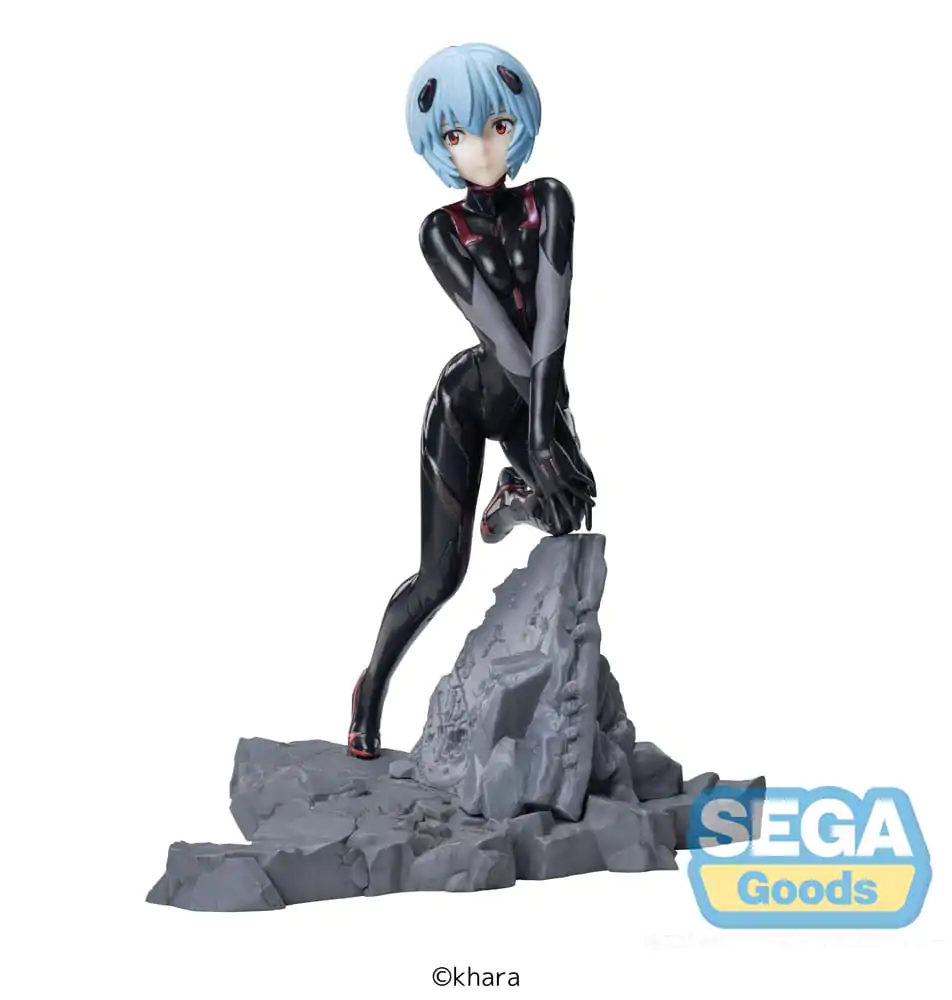 Evangelion: 3.0+1.0 Thrice Upon a Time Luminasta PVC Kipić Vignetteum Tentative Name : Rei Ayanami 30th Anniversary Ver. 19 cm fotografija proizvoda