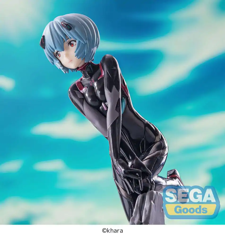 Evangelion: 3.0+1.0 Thrice Upon a Time Luminasta PVC Kipić Vignetteum Tentative Name : Rei Ayanami 30th Anniversary Ver. 19 cm fotografija proizvoda