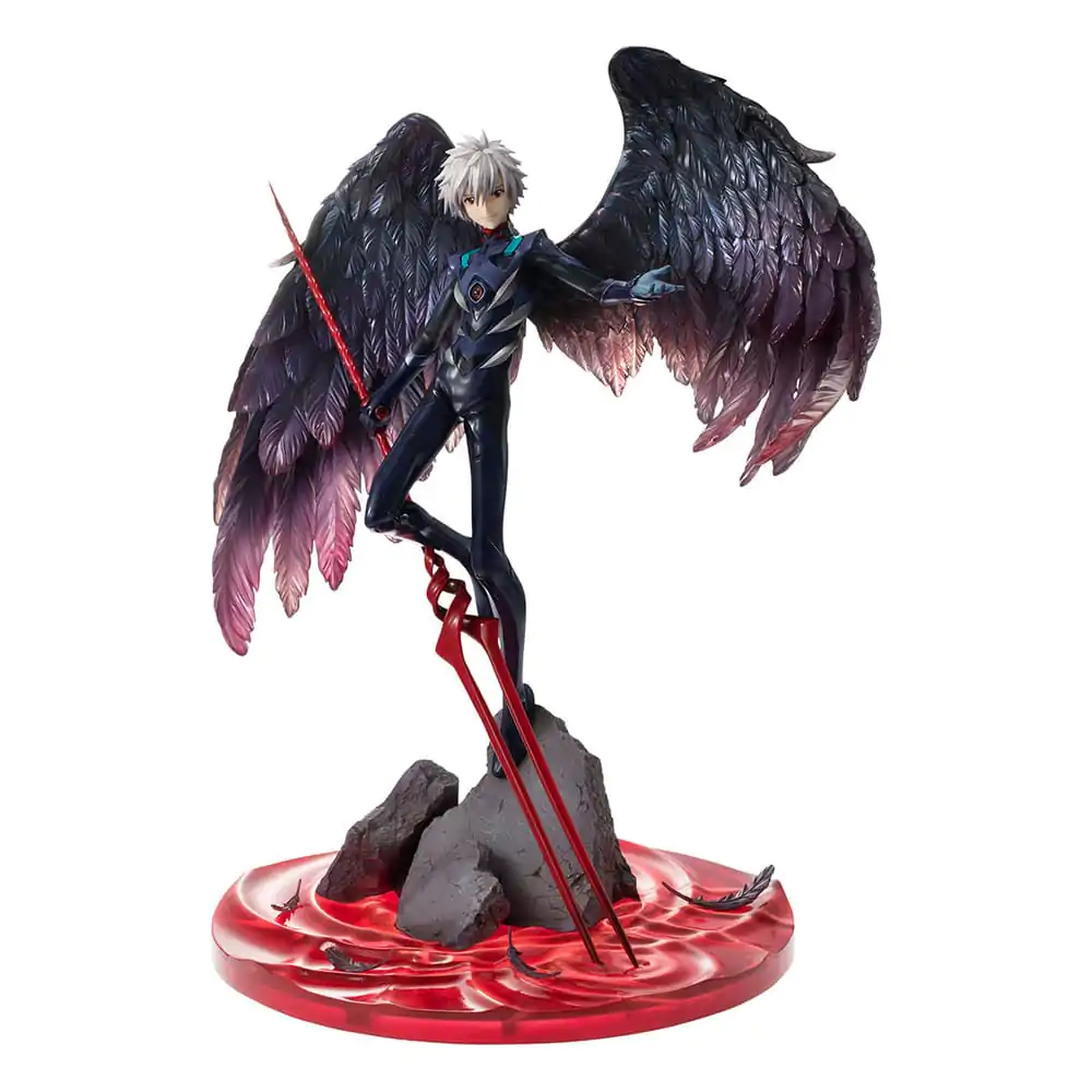 Evangelion: 3.0 + 1.0 Thrice Upon a Time Precious G.E.M. Series PVC Kipić Kaworu Nagisa 15th Anniversary Ver. 30 cm fotografija proizvoda