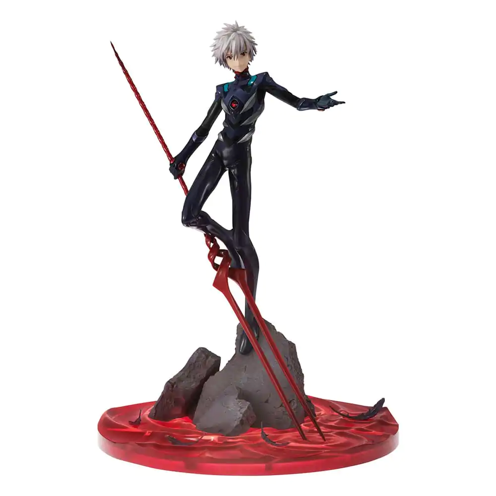 Evangelion: 3.0 + 1.0 Thrice Upon a Time Precious G.E.M. Series PVC Kipić Kaworu Nagisa 15th Anniversary Ver. 30 cm fotografija proizvoda