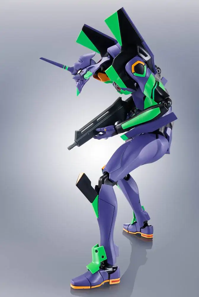 Evangelion: 3.0+1.0 Thrice Upon a Time Robot Spirits Akcijska figura Side EVA Evangelion Test Type-01 + Spear of Cassius Renewal Color Edition Reissue fotografija proizvoda