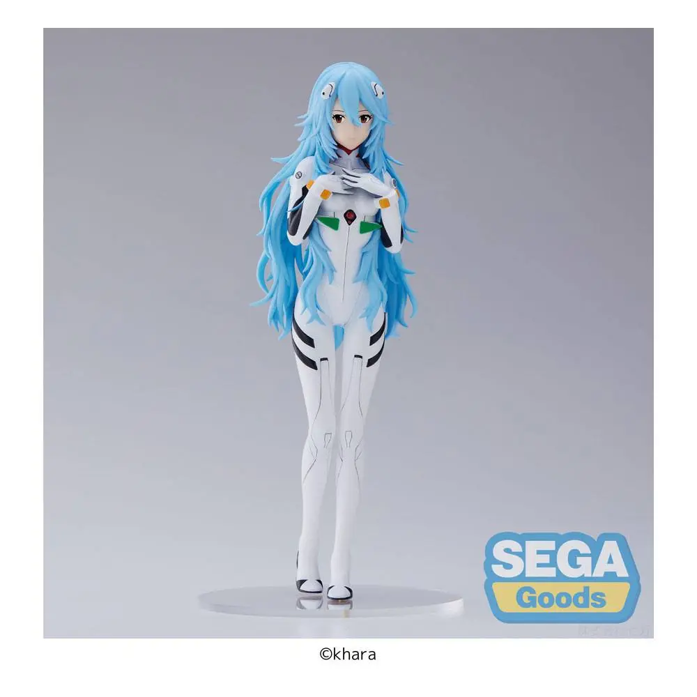Evangelion: 3.0+1.0 Thrice Upon a Time SPM PVC Statua Rei Ayanami Long Hair Ver. 21 cm fotografija proizvoda