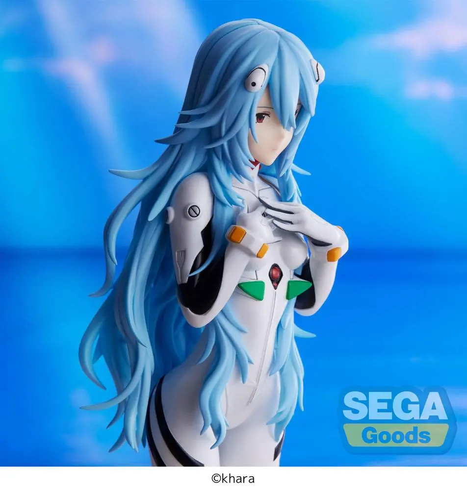 Evangelion: 3.0+1.0 Thrice Upon a Time SPM PVC Statua Rei Ayanami Long Hair Ver. 21 cm fotografija proizvoda