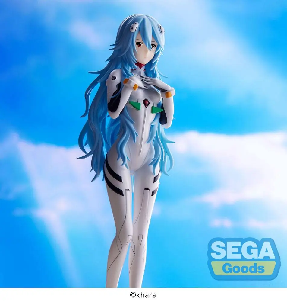 Evangelion: 3.0+1.0 Thrice Upon a Time SPM PVC Statua Rei Ayanami Long Hair Ver. 21 cm fotografija proizvoda