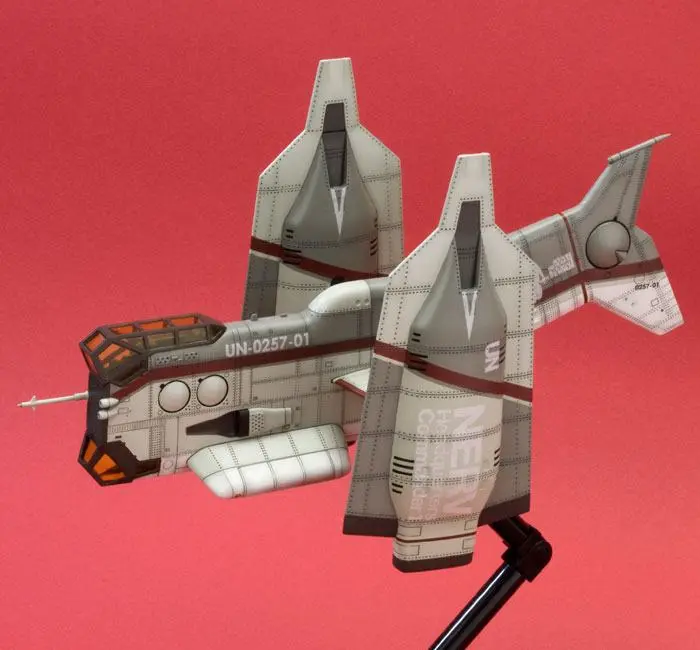 Evangelion: 3.0 Plastični Model Kit 1/100 Letjelica za Vertikalno Uzlijetanje i Slijetanje YAGR-N101 19 cm fotografija proizvoda