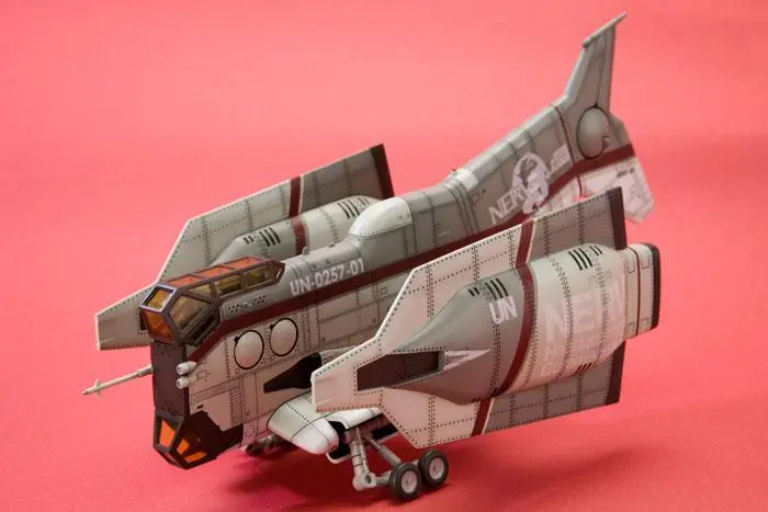 Evangelion: 3.0 Plastični Model Kit 1/100 Letjelica za Vertikalno Uzlijetanje i Slijetanje YAGR-N101 19 cm fotografija proizvoda