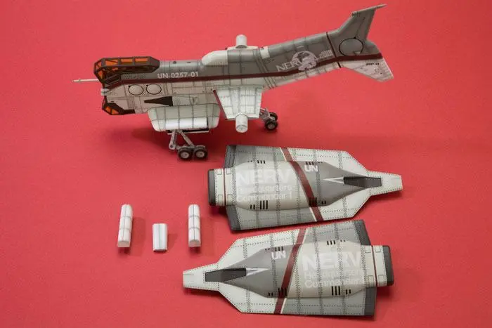 Evangelion: 3.0 Plastični Model Kit 1/100 Letjelica za Vertikalno Uzlijetanje i Slijetanje YAGR-N101 19 cm fotografija proizvoda