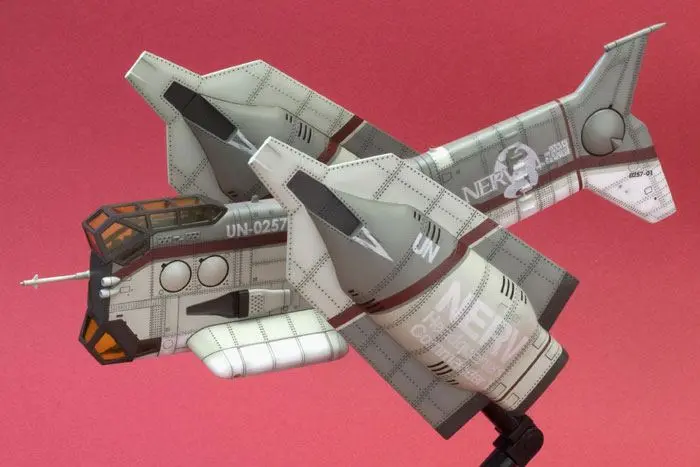 Evangelion: 3.0 Plastični Model Kit 1/100 Letjelica za Vertikalno Uzlijetanje i Slijetanje YAGR-N101 19 cm fotografija proizvoda