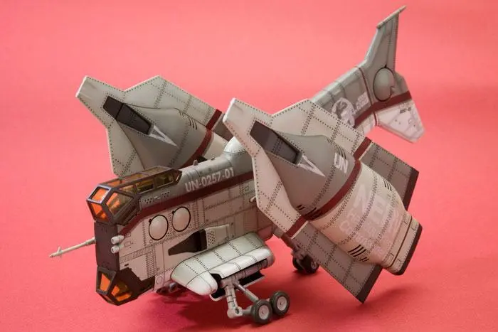 Evangelion: 3.0 Plastični Model Kit 1/100 Letjelica za Vertikalno Uzlijetanje i Slijetanje YAGR-N101 19 cm fotografija proizvoda