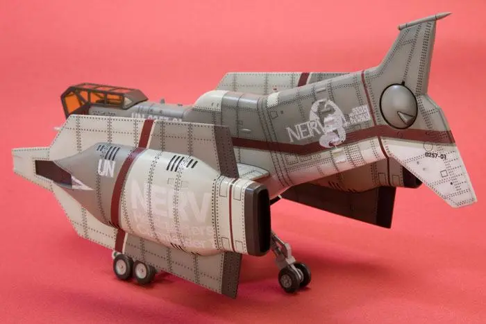 Evangelion: 3.0 Plastični Model Kit 1/100 Letjelica za Vertikalno Uzlijetanje i Slijetanje YAGR-N101 19 cm fotografija proizvoda