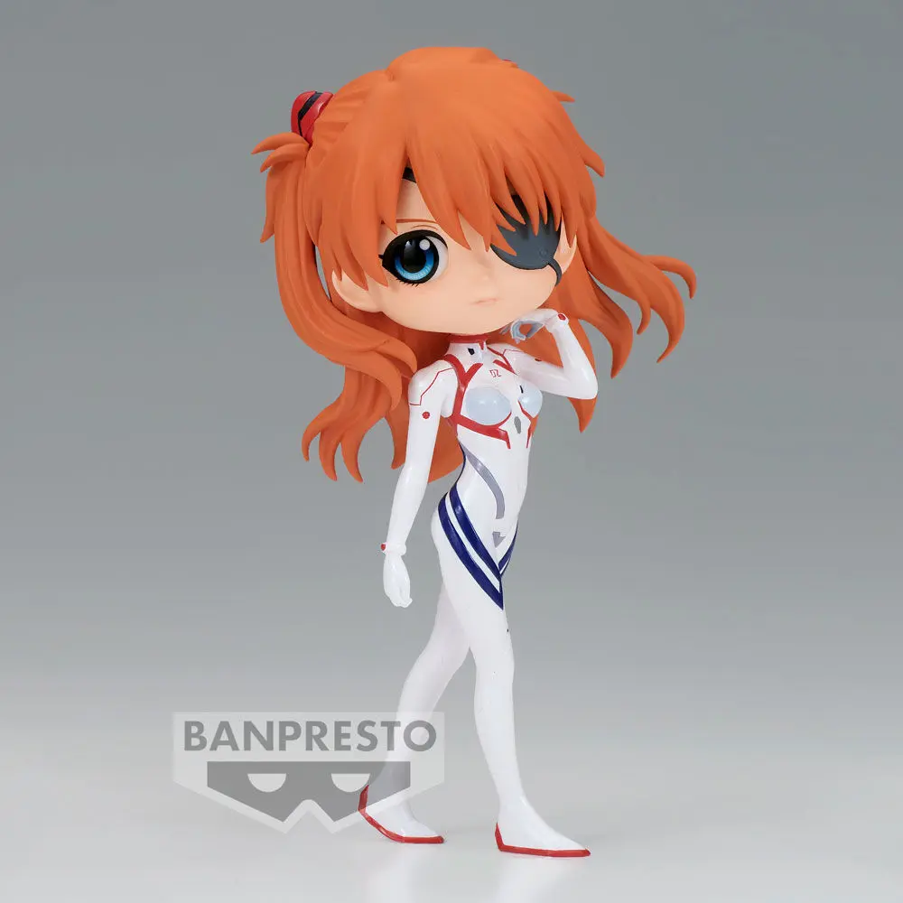 Evangelion 3.0 Asuka Shikinami Langley Plugsuit Style Ver. B Q posket figura 14 cm fotografija proizvoda