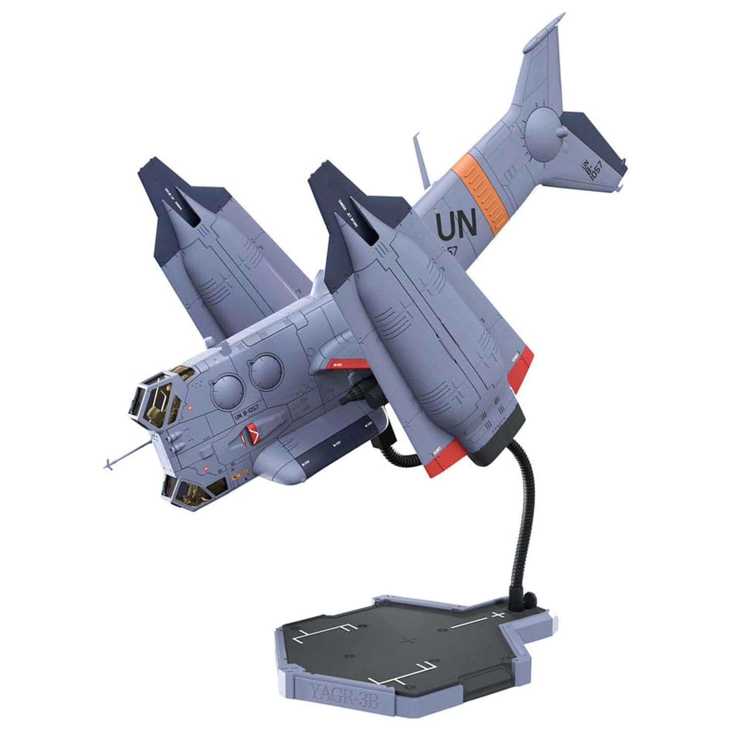 Evangelion: 3.0 You can (not) redo Plastični model kit 1/72 YAGR-3B UNAF Close Air Support VTOL zrakoplov 14 cm fotografija proizvoda