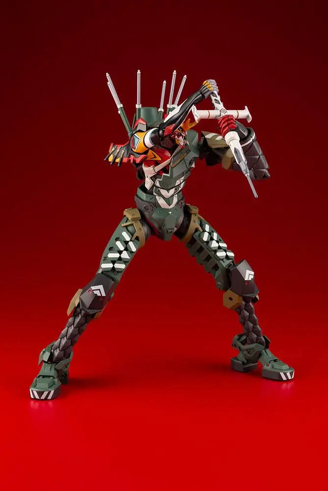 Evangelion 4.0 Plastic Model Komplet 1/400 Evangelion Production Model-New 02 JA-02 Sklapanje tijela (kanibalizirano) 22 cm fotografija proizvoda