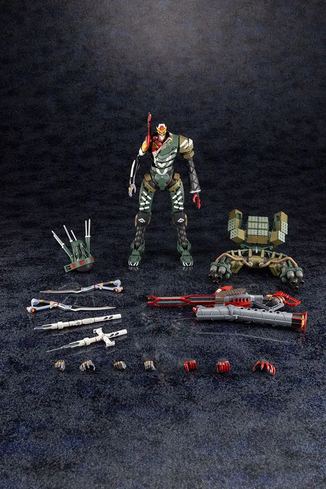 Evangelion 4.0 Plastic Model Komplet 1/400 Evangelion Production Model-New 02 JA-02 Sklapanje tijela (kanibalizirano) 22 cm fotografija proizvoda