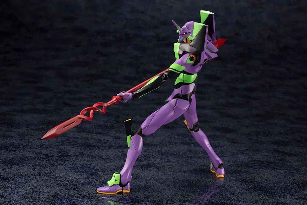 Evangelion: 3.0 + 1.0 Thrice Upon a Time Plastični Model Kit 1/400 Evangelion Test Type-01 s Kopljem Cassiusa fotografija proizvoda