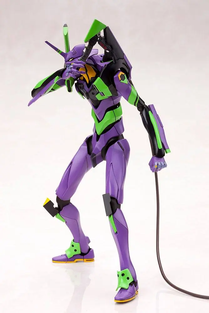 Evangelion: 3.0 + 1.0 Thrice Upon a Time Plastični Model Kit 1/400 Evangelion Test Type-01 s Kopljem Cassiusa fotografija proizvoda