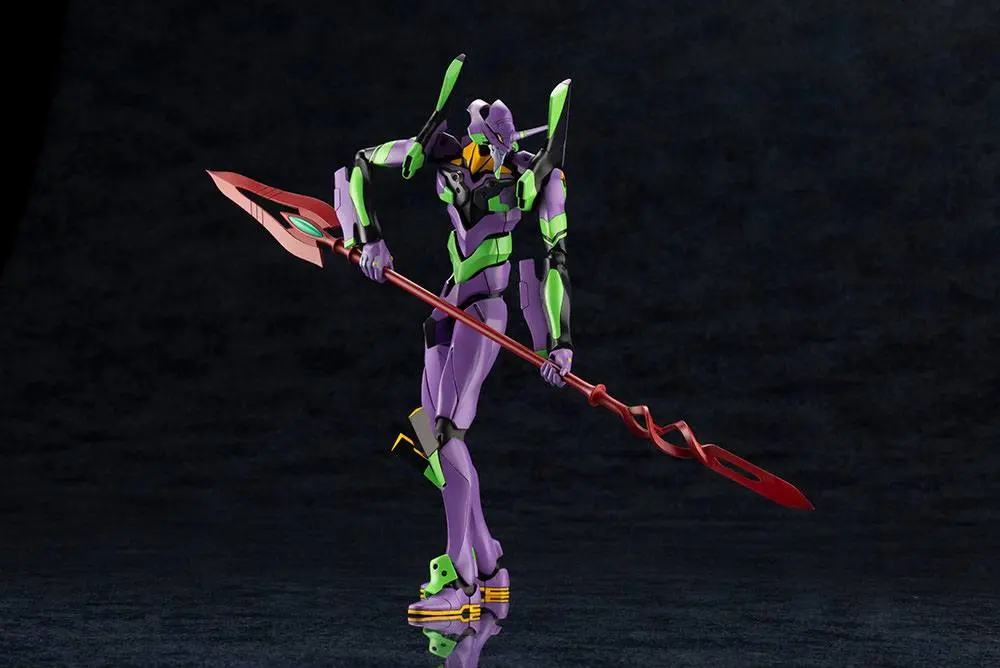 Evangelion: 3.0 + 1.0 Thrice Upon a Time Plastični Model Kit 1/400 Evangelion Test Type-01 s Kopljem Cassiusa fotografija proizvoda
