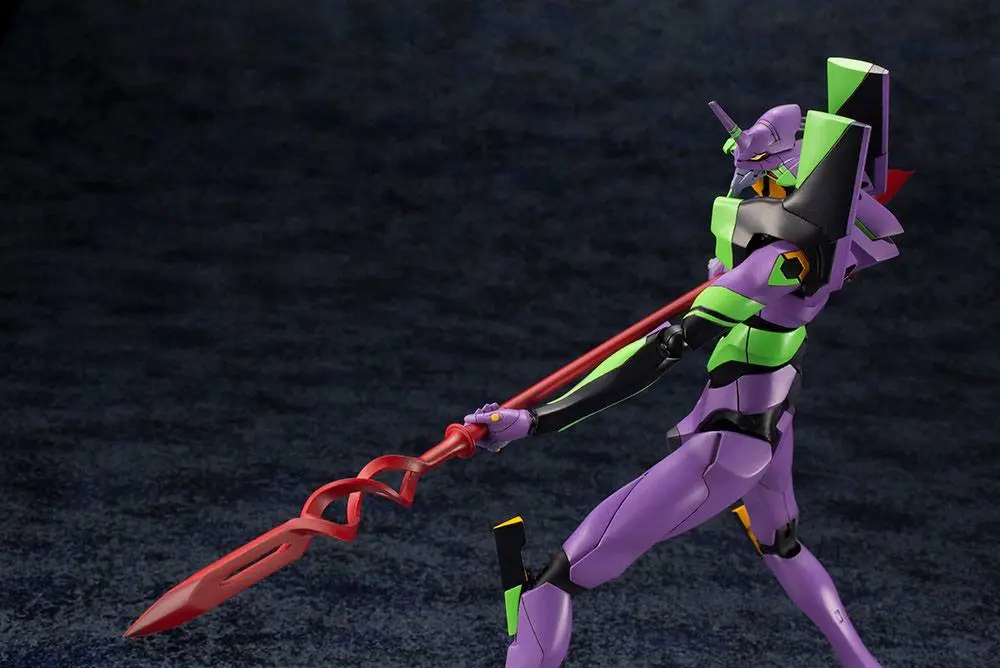 Evangelion: 3.0 + 1.0 Thrice Upon a Time Plastični Model Kit 1/400 Evangelion Test Type-01 s Kopljem Cassiusa fotografija proizvoda
