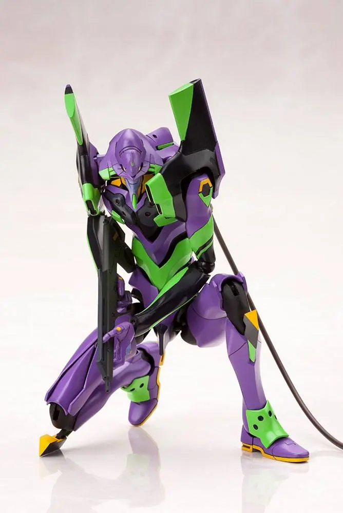 Evangelion: 3.0 + 1.0 Thrice Upon a Time Plastični Model Kit 1/400 Evangelion Test Type-01 s Kopljem Cassiusa fotografija proizvoda