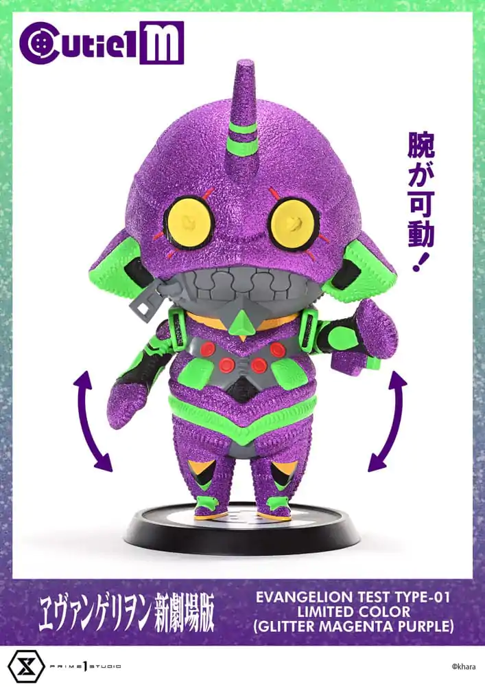 Evangelion Cutie1 M Series PVC Figura Evangelion Test Type-01 Limited Color Ver. 30 cm fotografija proizvoda