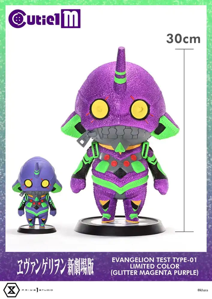 Evangelion Cutie1 M Series PVC Figura Evangelion Test Type-01 Limited Color Ver. 30 cm fotografija proizvoda