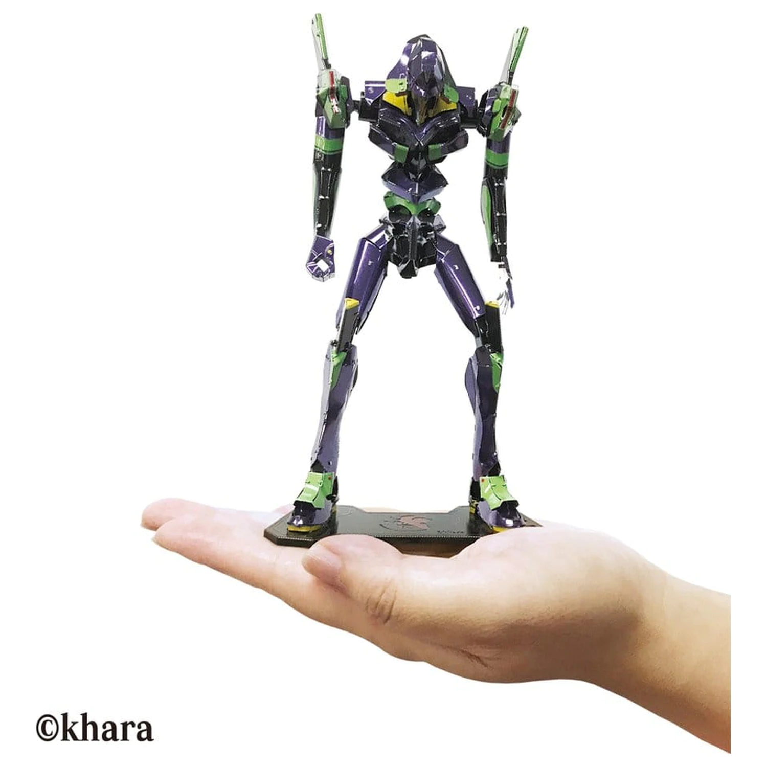Evangelion Metalik Nano Plastični model jedinice 01 17 cm fotografija proizvoda