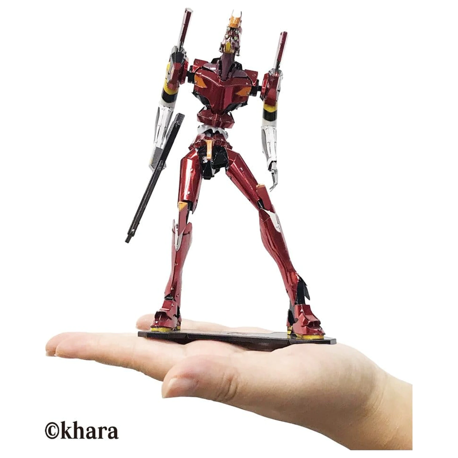 Evangelion Metallic Nano Plastični Model Jedinica 02 17 cm fotografija proizvoda