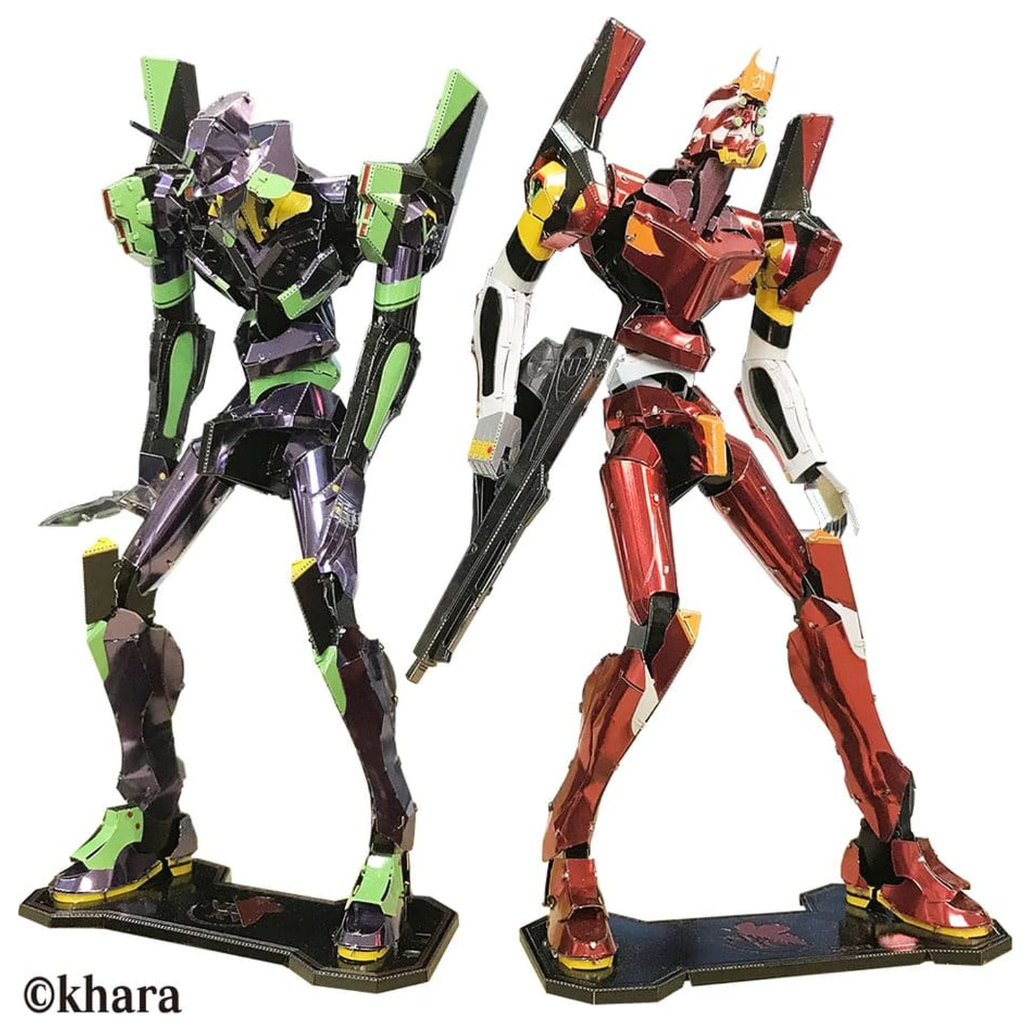 Evangelion Metallic Nano Plastični Model Jedinica 02 17 cm fotografija proizvoda