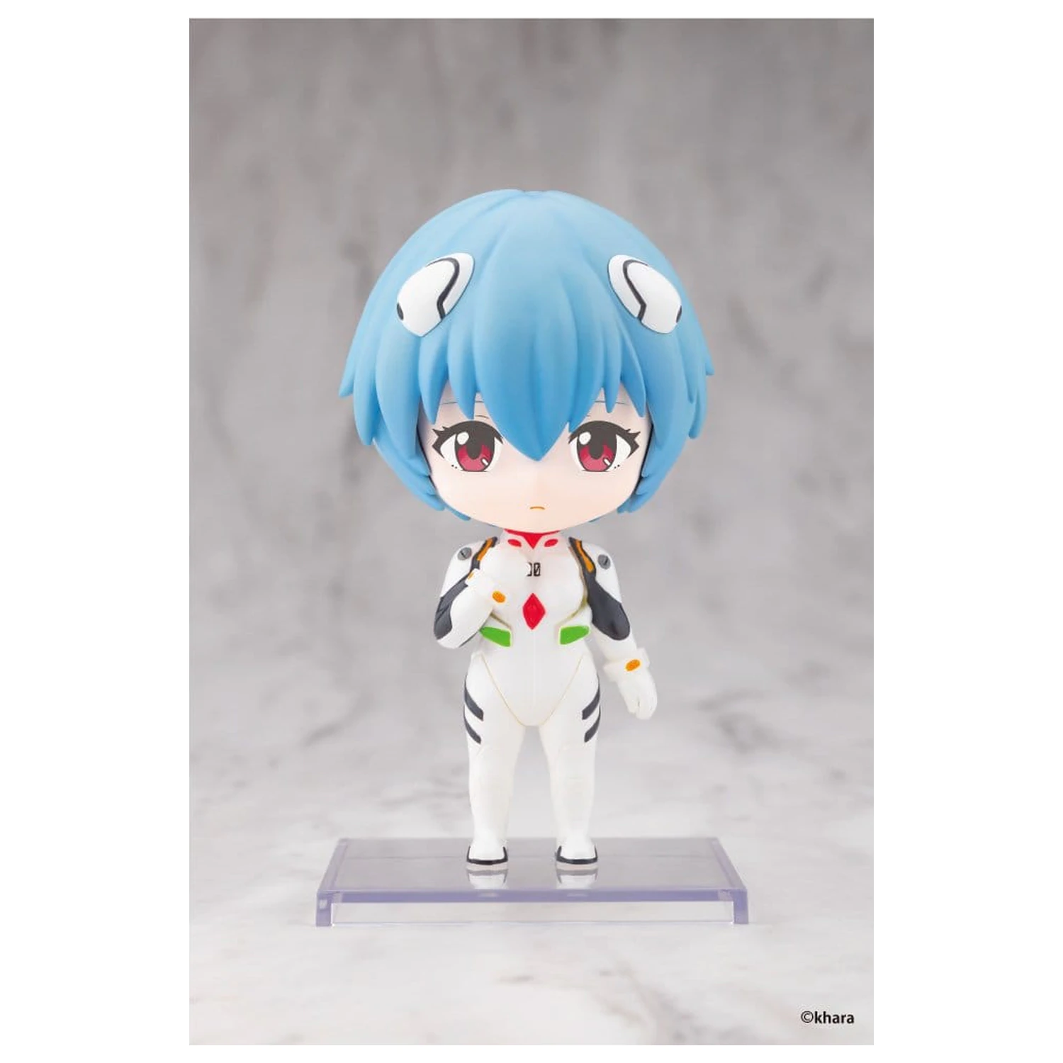Evangelion: New Theatrical Edition Oshi Works Mini Mini Figura Rei Ayanami 10 cm fotografija proizvoda