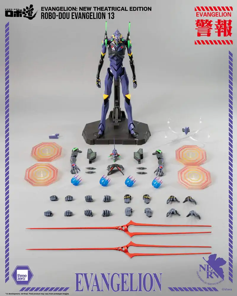 Evangelion: New Theatrical Edition Robo-Dou akcijska figura Evangelion 13 28 cm fotografija proizvoda