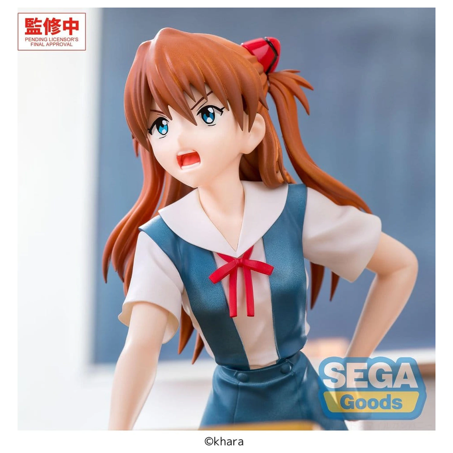 Evangelion: New Theatrical Edition XStellar PVC figura Asuka Shikinami Langley Uniform Ver. 19 cm fotografija proizvoda