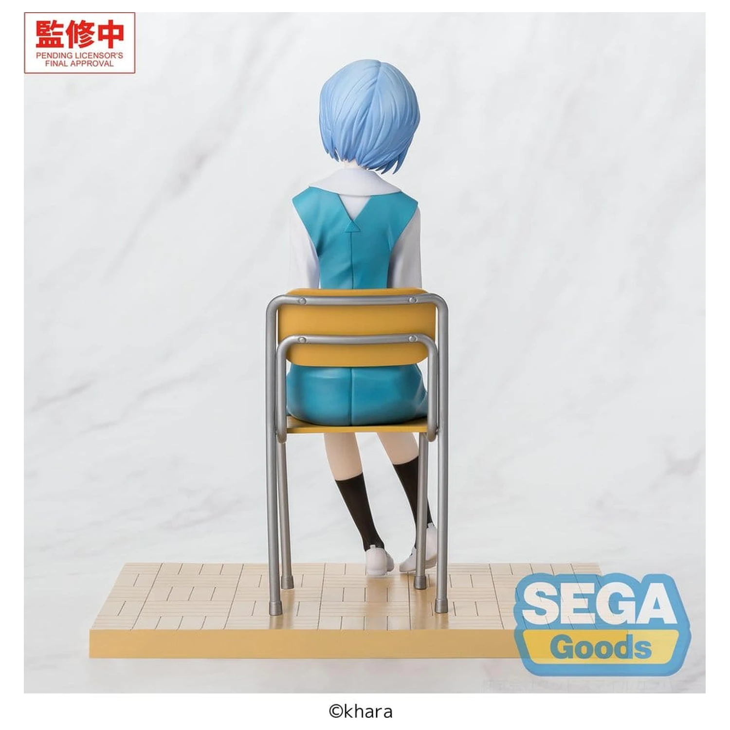 Evangelion: New Theatrical Edition XStellar PVC figura Rei Ayanami Uniform Ver. 16 cm fotografija proizvoda